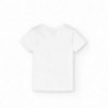 Boboli 236023-1100 Bluzka dziewczynka kolor biały