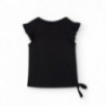 Boboli 416089-890 Bluzka dziewczynka kolor czarny