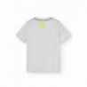 Boboli 506078-8095 T-shirt chłopiec kolor szary