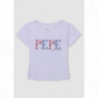 Pepe Jeans PG502947-800 Bluzka NATALIE dziewczynka kolor biały