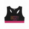 DKNY D37115-09B Bikini dziewczynka kolor czarny