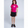 DKNY D35S81-483 Bluzka dziewczynka kolor malinowy