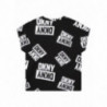 DKNY D35S27-M41 T-shirt dziewczynka kolor czarny