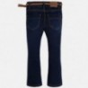 Mayoral 4554-42 Spodnie jeans z paskiem kolor Ciemny