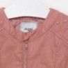 Mayoral 4474-10 bunda imitace kůže drátěnky barva růžový