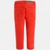 Mayoral 4512-49 kalhoty 5 kapesní nevolník elast barva červená