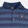Mayoral 2125-41 tričko pólo pruhované barva džínovina