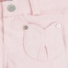 Mayoral 2575-24 Spodnie sztruks połysk kolor Różowy