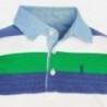 Mayoral 2113-51 tričko pólo pásy barva zelená