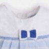 Mayoral 1839-41 šaty pásy barva modrý