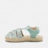 Mayoral 43799-80 plátěné boty sandály barva modrá