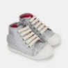 Mayoral 41786-50 kovové boty stříbrná barva