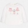 Mayoral 2041-72 tričko tričko barva Krémová / růžová