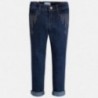 Mayoral 4543-73 kalhoty džíny drátěnky tmavá barva