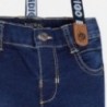 Mayoral 2569-44 kalhoty džíny se šlemi barva tmavý