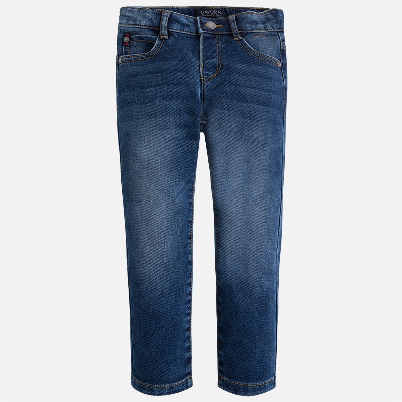 Mayoral 4505-43 kalhoty džíny tmavá barva