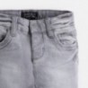 Mayoral 4531-56 kalhoty džíny Slim Fit barva šedá