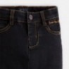 Mayoral 4529-11 kalhoty džíny Slim Fit barva černá