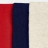 Mayoral 10251-46 Sada tří párů ponožek barva bobule