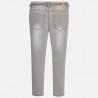 Mayoral 4547-56 kalhoty dlouho gwiadki barva světlý šedá