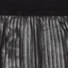 Mayoral 7905-89 sukně šifón plisé metalíza barva černá