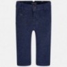 Mayoral 2549-17 kalhoty pletené zboží elegantní barva Modrá tmavá