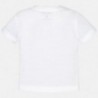 Mayoral 1050-50 tričko krátký rukáv chlapec barva bílá