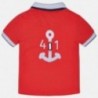 Mayoral 1138-90 tričko pólo krátký rukáv barva červená