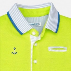 Mayoral 1138-91 tričko pólo krátký rukáv barva brokolice