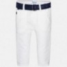 Mayoral 1540-11 kalhoty chlapci klasický barva bílá