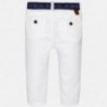 Mayoral 1540-11 kalhoty chlapci klasický barva bílá