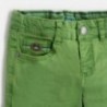 Mayoral 3528-66 Chlapčenské kalhoty od serge zelená barva