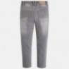 Mayoral 4545-83 Dívčí kalhoty barva světle šedá