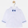 Mayoral 1112-40 Tričko pro chlapce s motýlkou Bílá barva