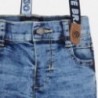 Mayoral 2569-43 Chlapčenské kalhoty džíny se zarážkami barva modrý
