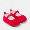 Mayoral 9638-63 Dívčí boty baletky červená barva