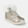 Mayoral 42730-88 boty kožešina Stříbrná barva