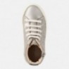 Mayoral 46757-49 Dívčí boty na plošině Stříbrná barva