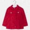 Mayoral 3432-92 kabát dívčí barva červená