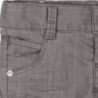 Boboli 395007-GREY Chlapčenské kalhoty džíny s protažením barva šedá