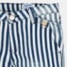 Mayoral 6512-3 Dívčí kalhoty dlouho pásy džíny barva granát