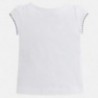 Mayoral 3004-29 tričko dívčí bílá barva