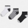 Mayoral 10428-35 Dívčí ponožky barva bílá/černá