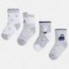 Mayoral 9722-53 ponožky chlapci barva šedé
