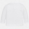 Mayoral 2050-17 tričko pro dívky barva bílá/růžová