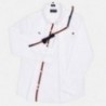 Mayoral 7136-50 košile pro chlapce s motýlkou bílé barvy