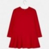 Mayoral 7942-83 Dívčí šaty červené barvy