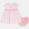 Mayoral 1828-9 Dívčí šaty růžové barvy