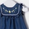 Mayoral 1860-4 šaty holčičí tmavé džínové barvy