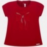 Mayoral 105-17 tričko pro dívky červené
